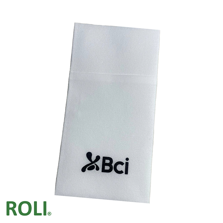 500 Servilletas Airlaid  Blanca Impresas 40x40 cm- 3