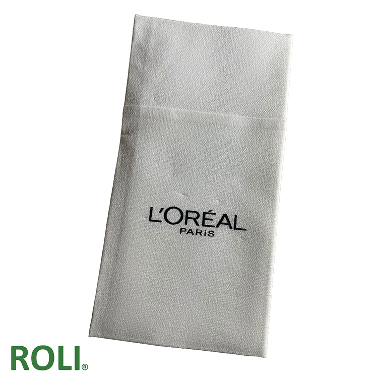 500 Servilletas Airlaid  Blanca Impresas 40x40 cm- 4