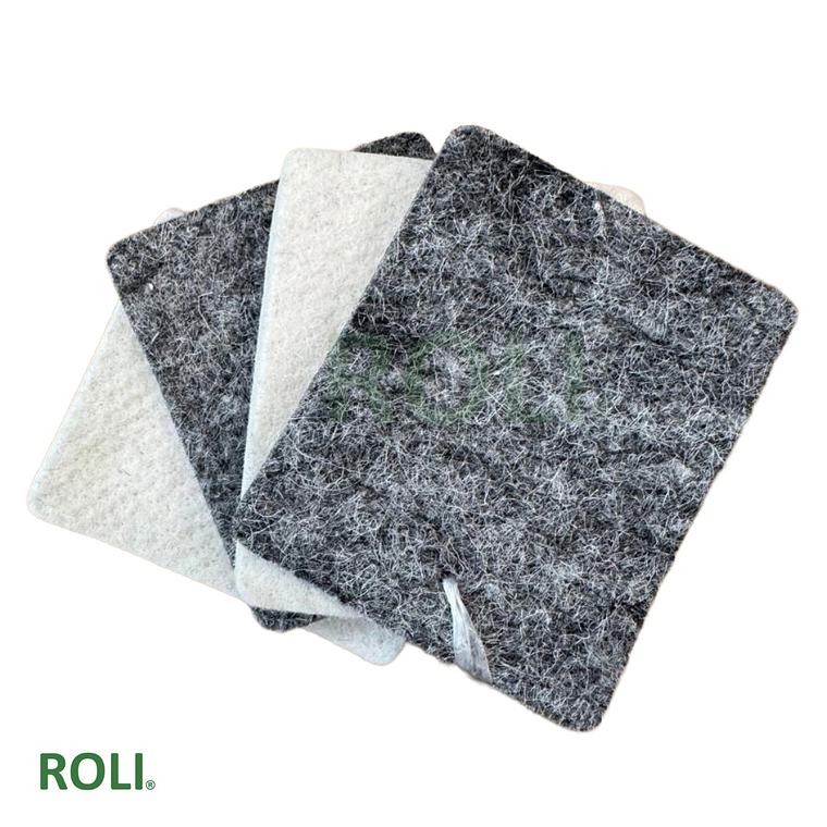 Fieltro de Poliester Gris 10 mm 1