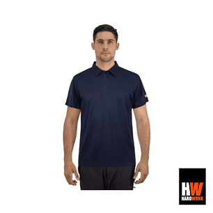 POLERA HW WINDSOR MANGA CORTA AZUL