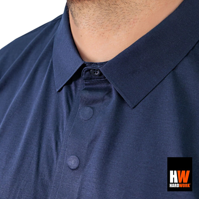 POLERA HW WINDSOR MANGA CORTA AZUL 3