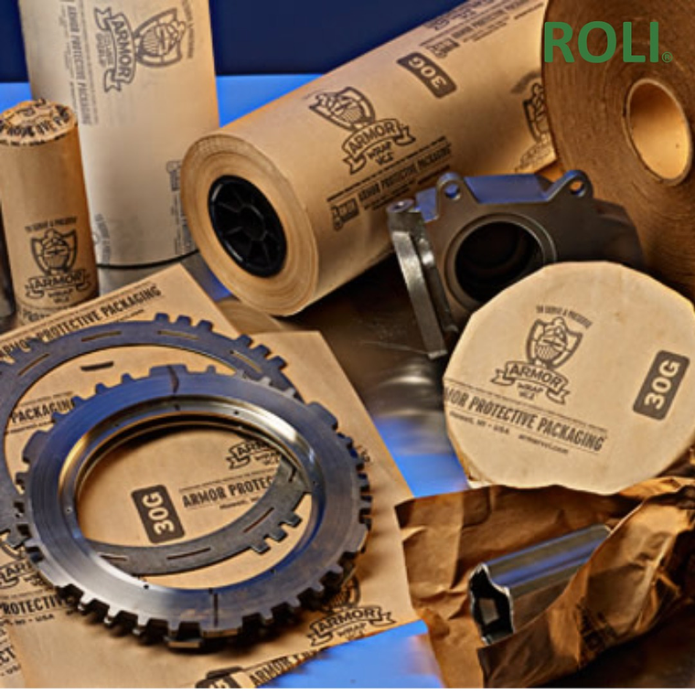 PLIEGO PAPEL KRAFT 0.5 MT X 1.22 MTS ANTIOXIDANTE ARMOR WRAP VCI 30G 3