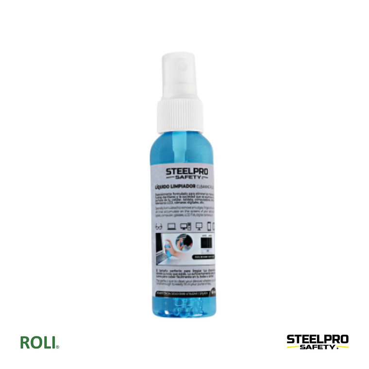 KIT DE LIMPIEZA PARA LENTES Y PANTALLAS STEELPRO 2