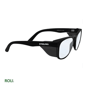 LENTE DE SEGURIDAD SAFEBLACK CLARO BLUE BLOCKER STEELPRO