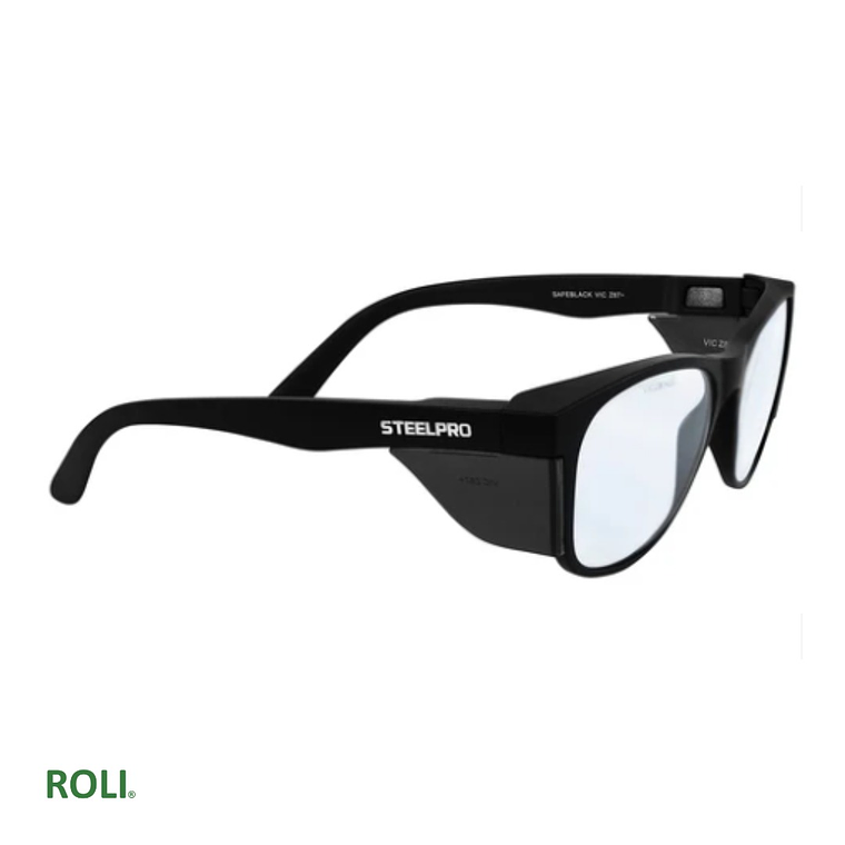 LENTE DE SEGURIDAD SAFEBLACK CLARO BLUE BLOCKER STEELPRO 2