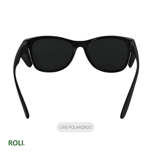 LENTE DE SEGURIDAD SAFEBLACK GRIS POLARIZADO STEELPRO