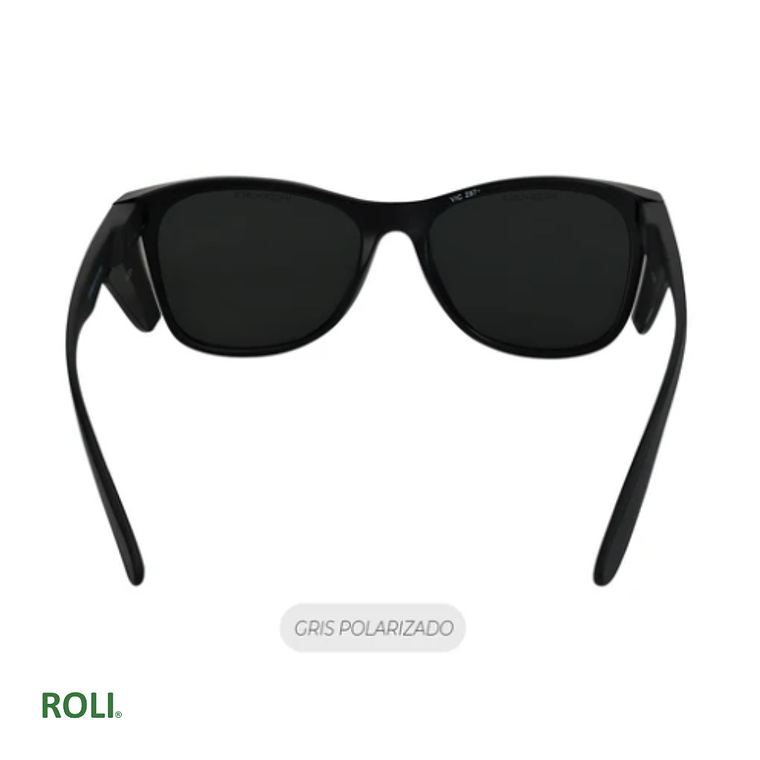 LENTE DE SEGURIDAD SAFEBLACK GRIS POLARIZADO STEELPRO 2