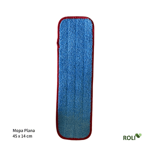 Mopa Seca Húmeda Microfibra 45 x 14 cm  Colores