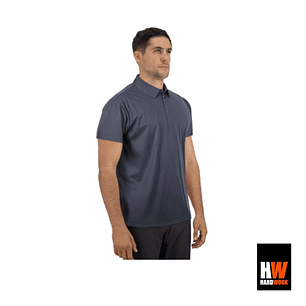 POLERA HW WINDSOR MANGA CORTA GRIS 