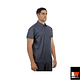 POLERA HW WINDSOR MANGA CORTA GRIS  - Miniatura 2