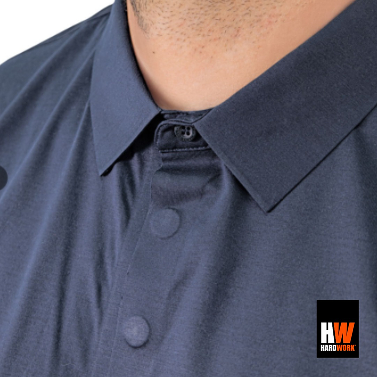 POLERA HW WINDSOR MANGA CORTA GRIS  3