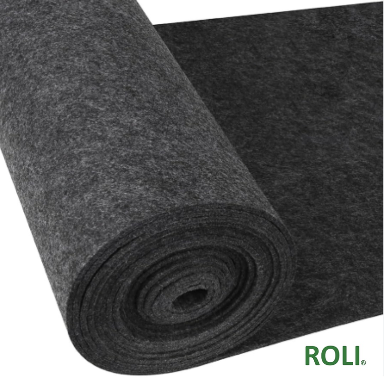 Fieltro de Poliester Negro 14 mm 1