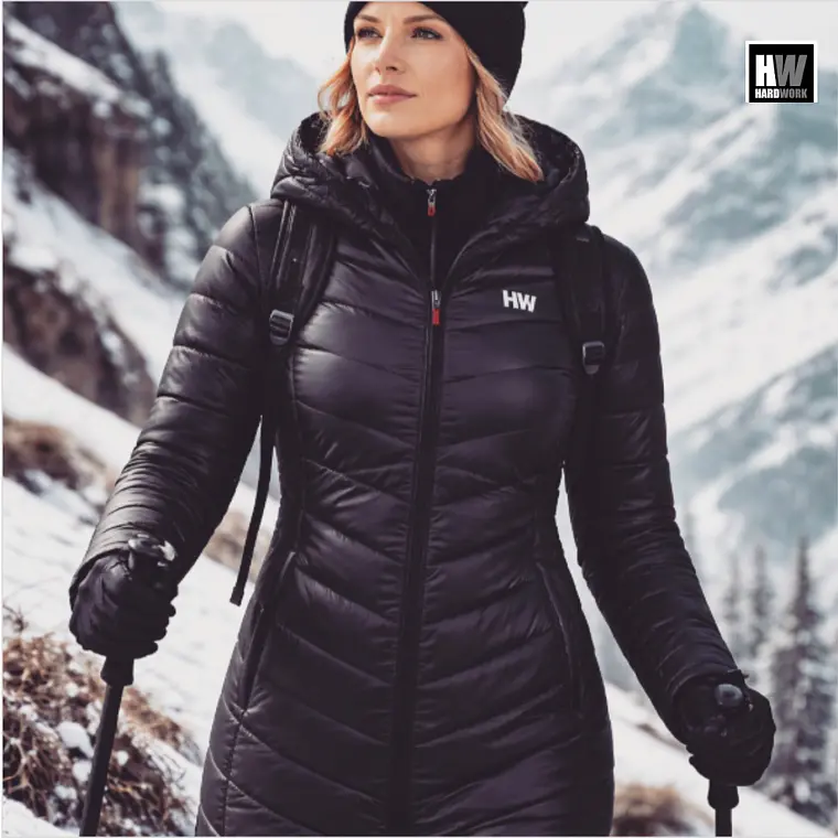 PARKA LARGA HW AURORA MUJER NEGRO 2