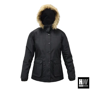 PARKA HW KODIAK MUJER NEGRO- SOUDAL
