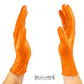 GUANTE RAVEN NITRILO TEXTURIZADO NARANJA 8.0 GR   (CAJA 50 UNIDADES) - Miniatura 2