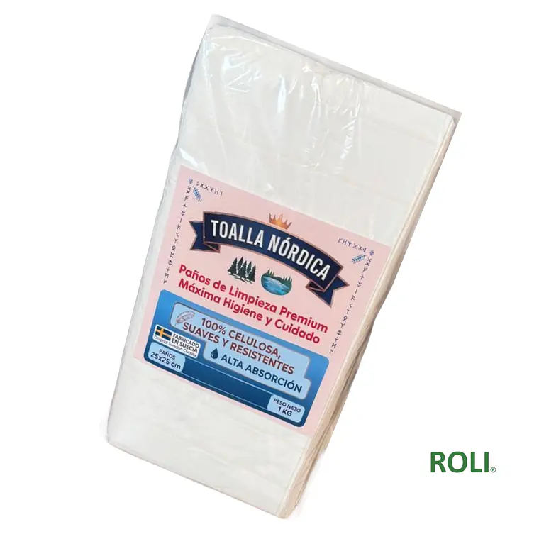 Toallas Absorbentes Nordic 25x25 cm. 1 Kilo 3