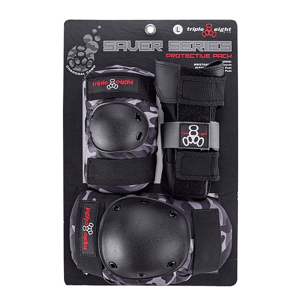 Saver 3 pack Charcoal Camo 2