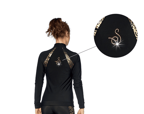 Giacca Termico Negro/Oro 238