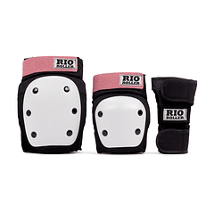 Proteccion Duty Triple Pad Set Black Rose