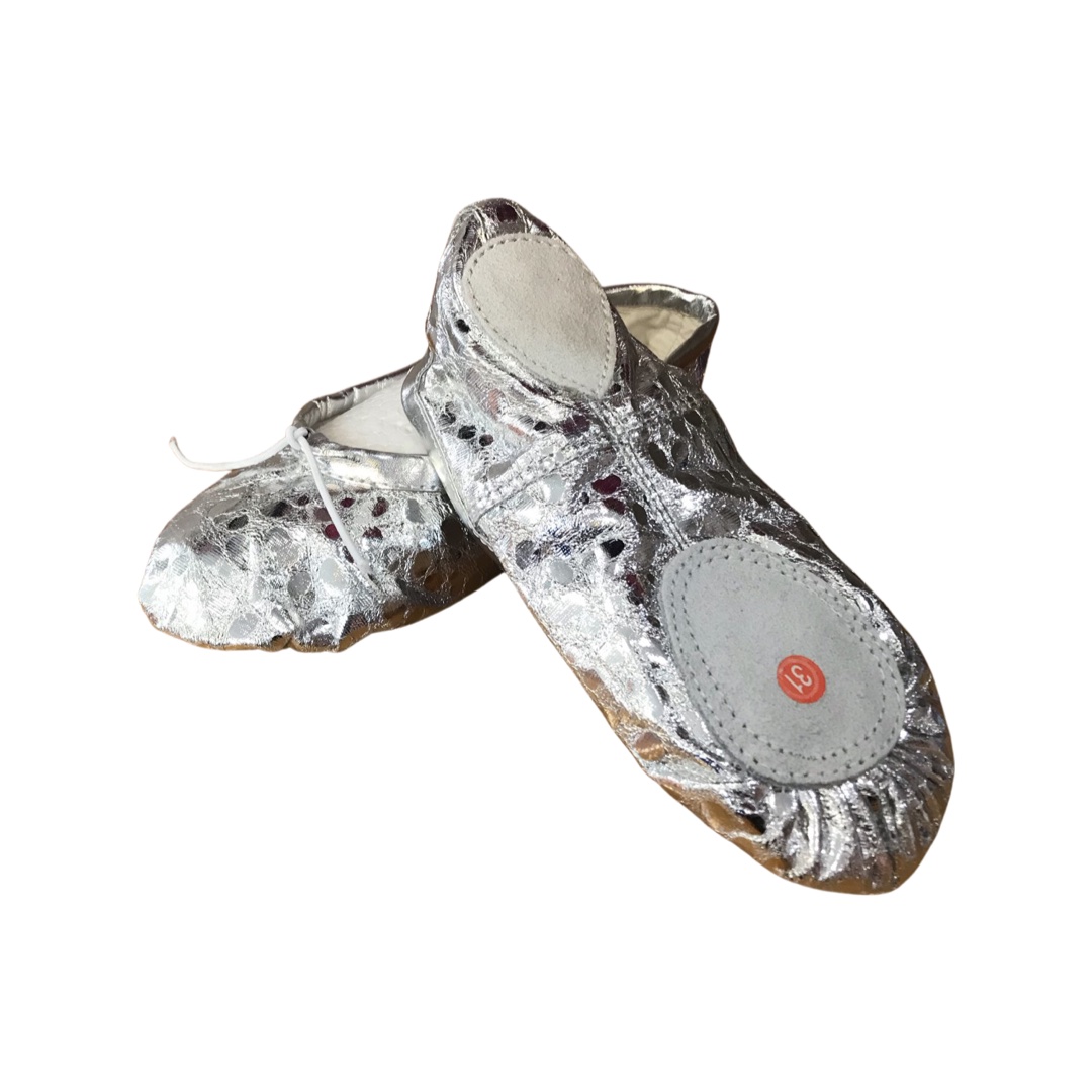 zapatilla de tela de lentejuelas