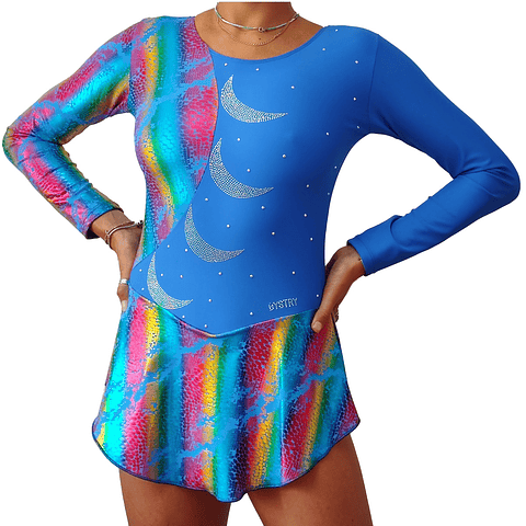 Malla clásica arco iris