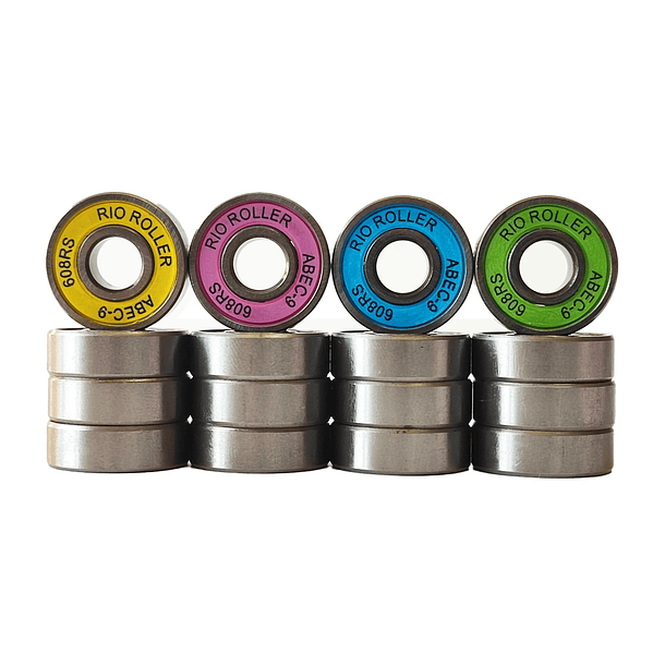 Rodamientos Rio roller Abec 9 - Eje 8 mm 1