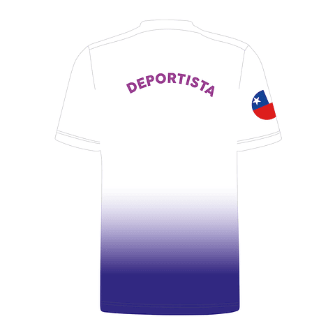 Polera con cristales de Puerto Montt