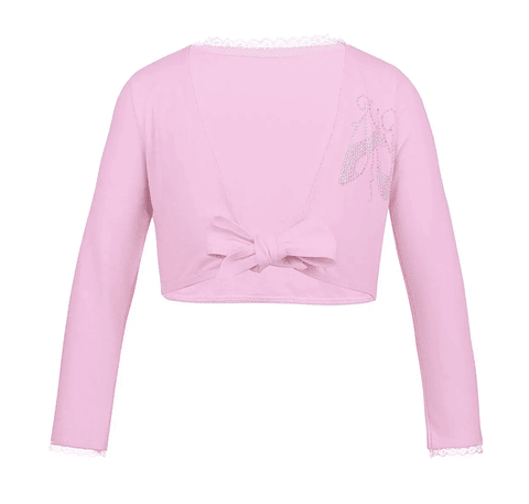 Chaleco Ballet con aplicación de cristal