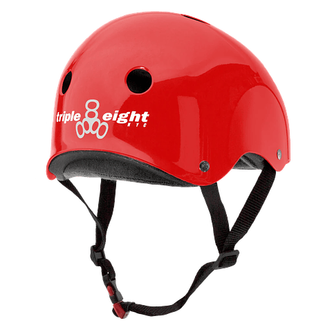 Casco certificado - Red Glossy