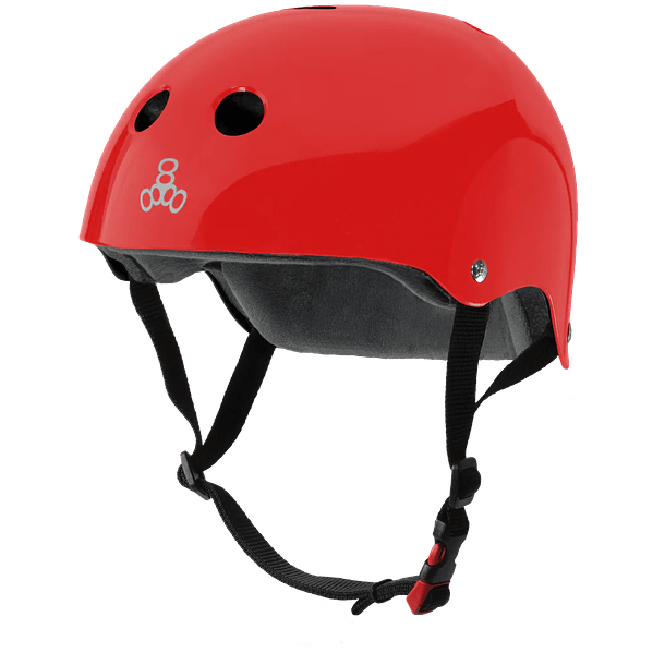 Casco certificado - Red Glossy 1