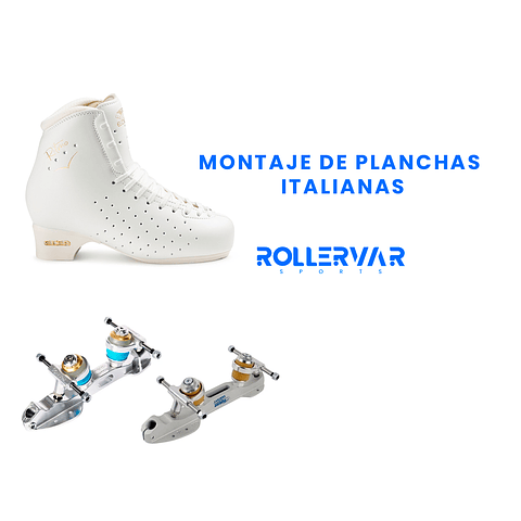 Montaje de planchas Italianas