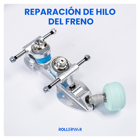 Reparación de hilo del freno del patín