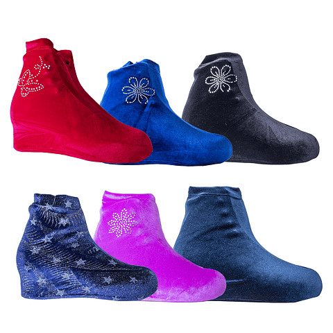 Cubre patines terciopelo