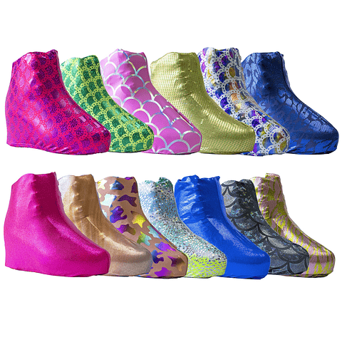 Cubre patín de lycra fantasía 