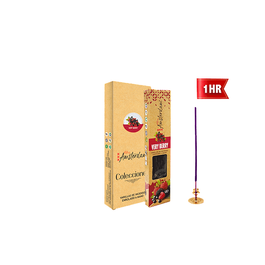 Incienso Jardin Rolling Amsterdam  20Cm Very Berry - Image 1