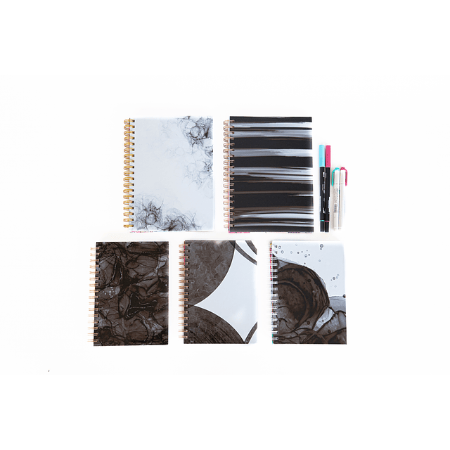 Cuaderno Black&White Dark