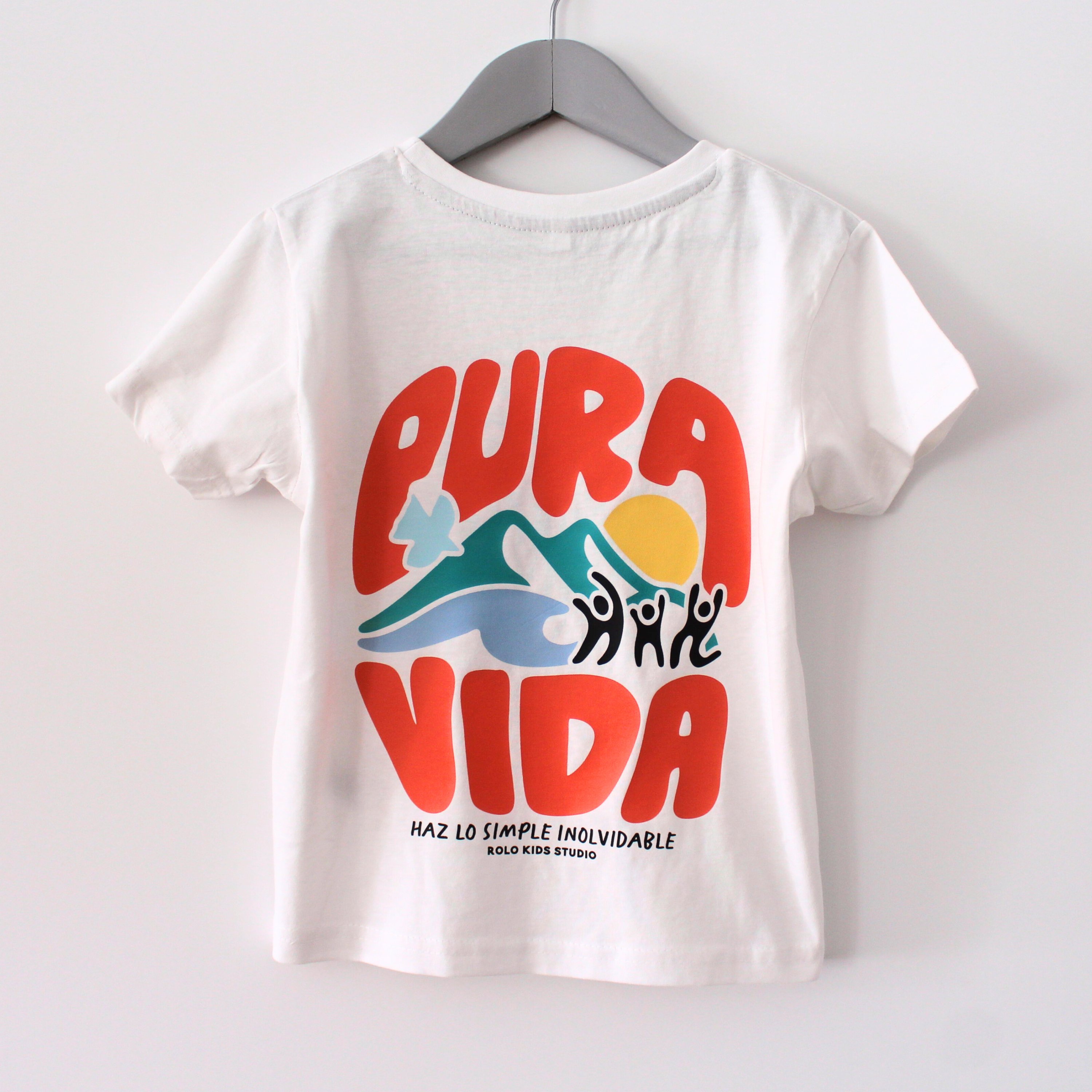 Camiseta infantil 'Pura Vida' - Ropa alegre y con estilo 4