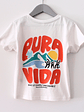 Camiseta infantil 'Pura Vida' - Ropa alegre y con estilo - Miniatura 4