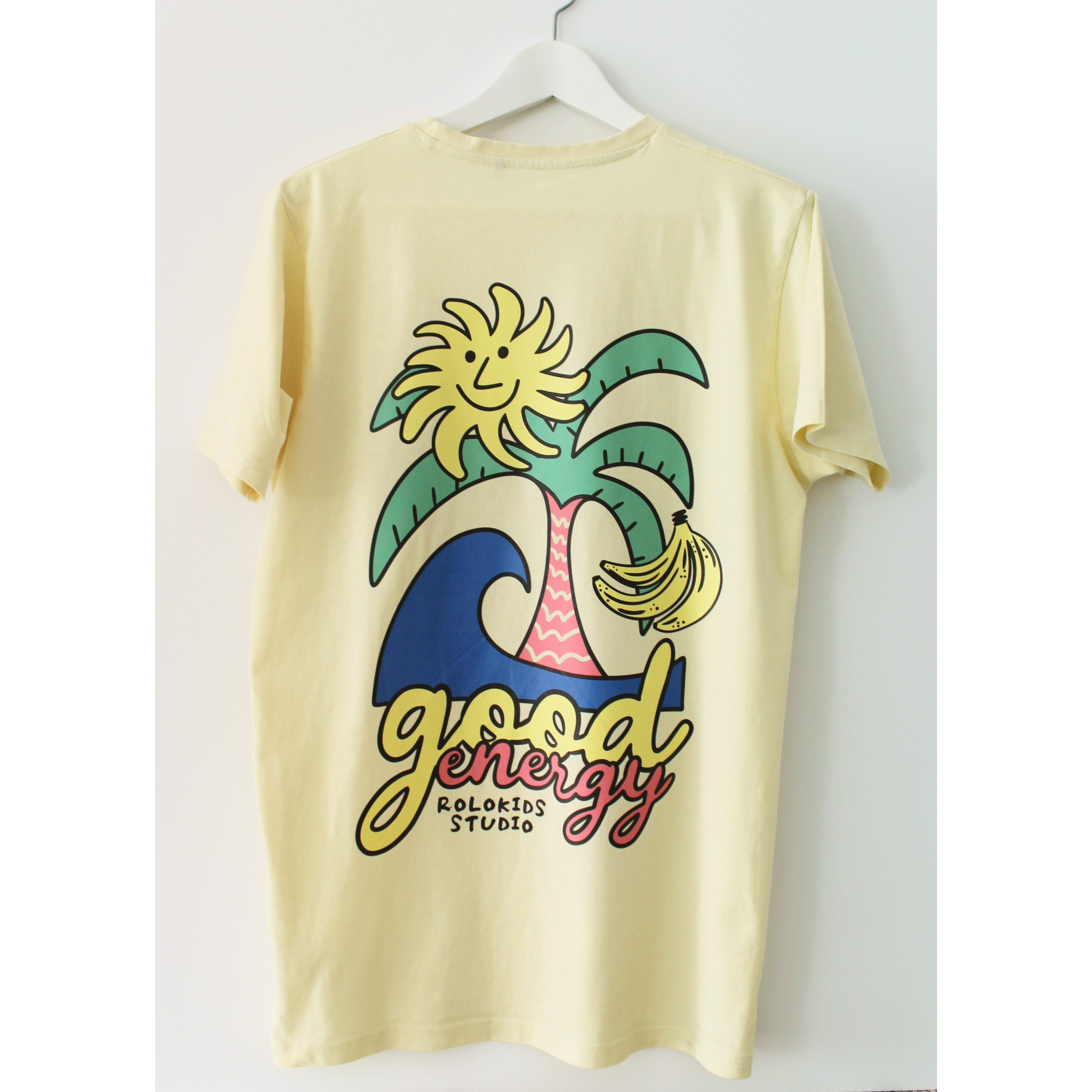 Camiseta algodón 'Good Energy' – Moda con actitud para adultos 4