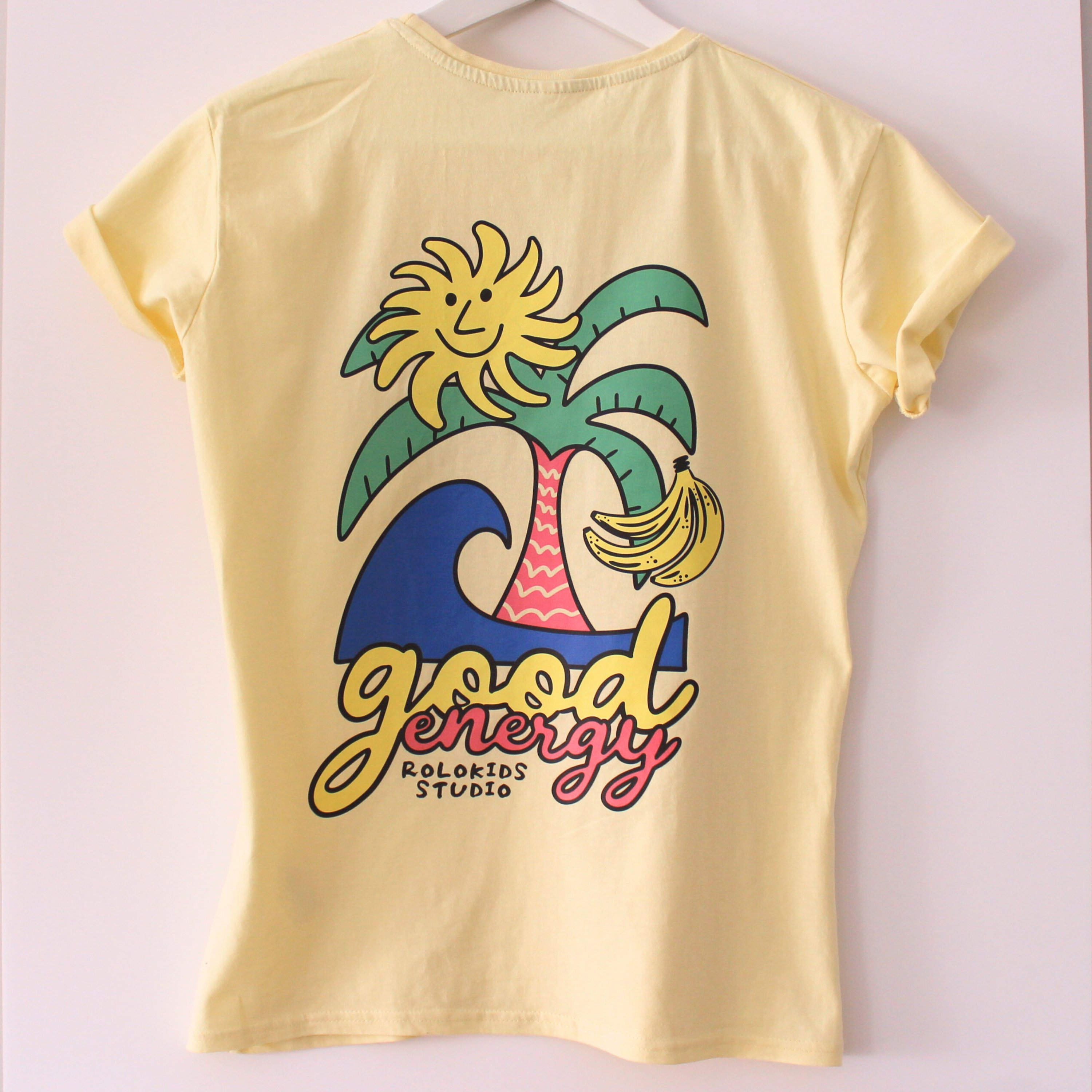 Camiseta algodón 'Good Energy' – Moda con actitud para adultos 6