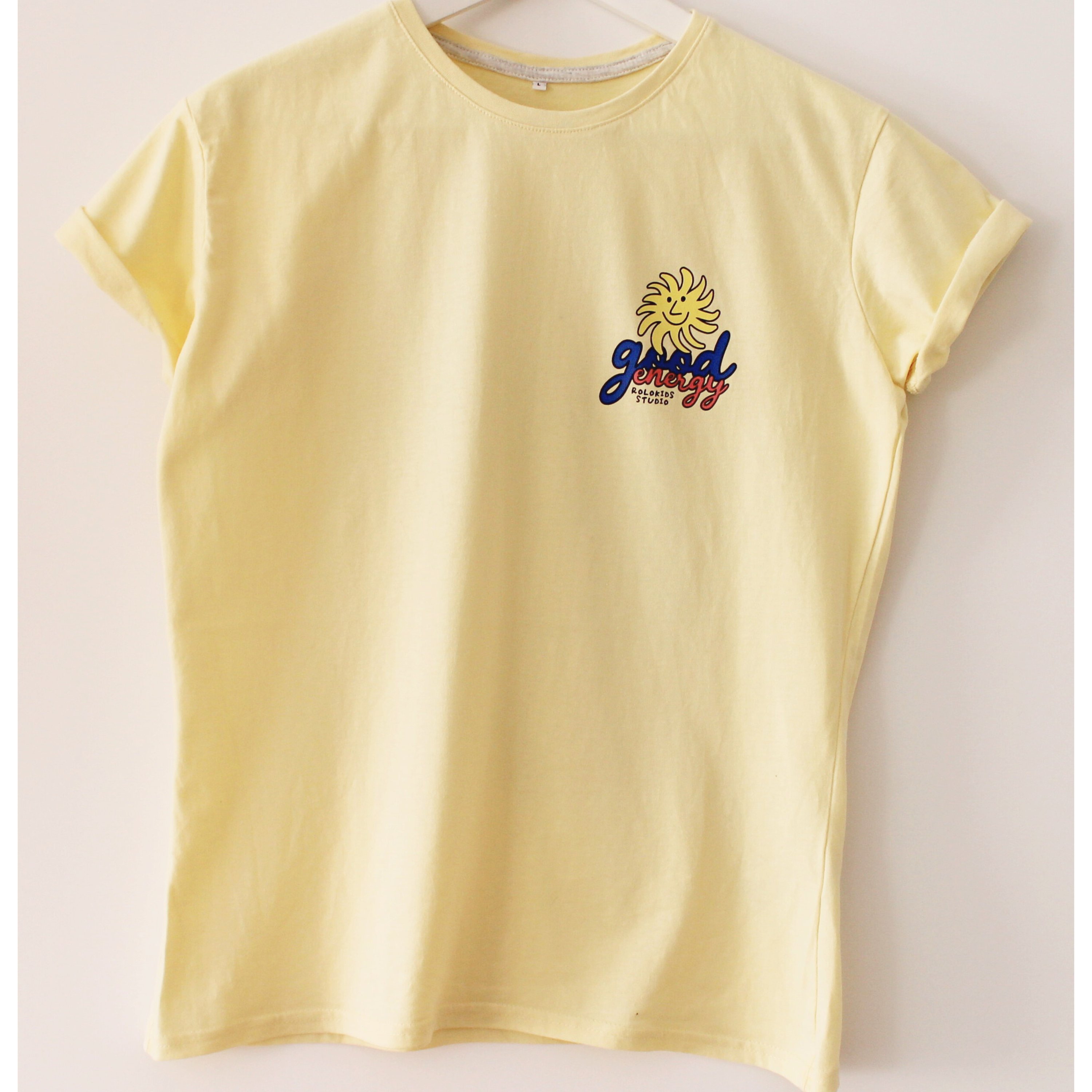 Camiseta algodón 'Good Energy' – Moda con actitud para adultos 5