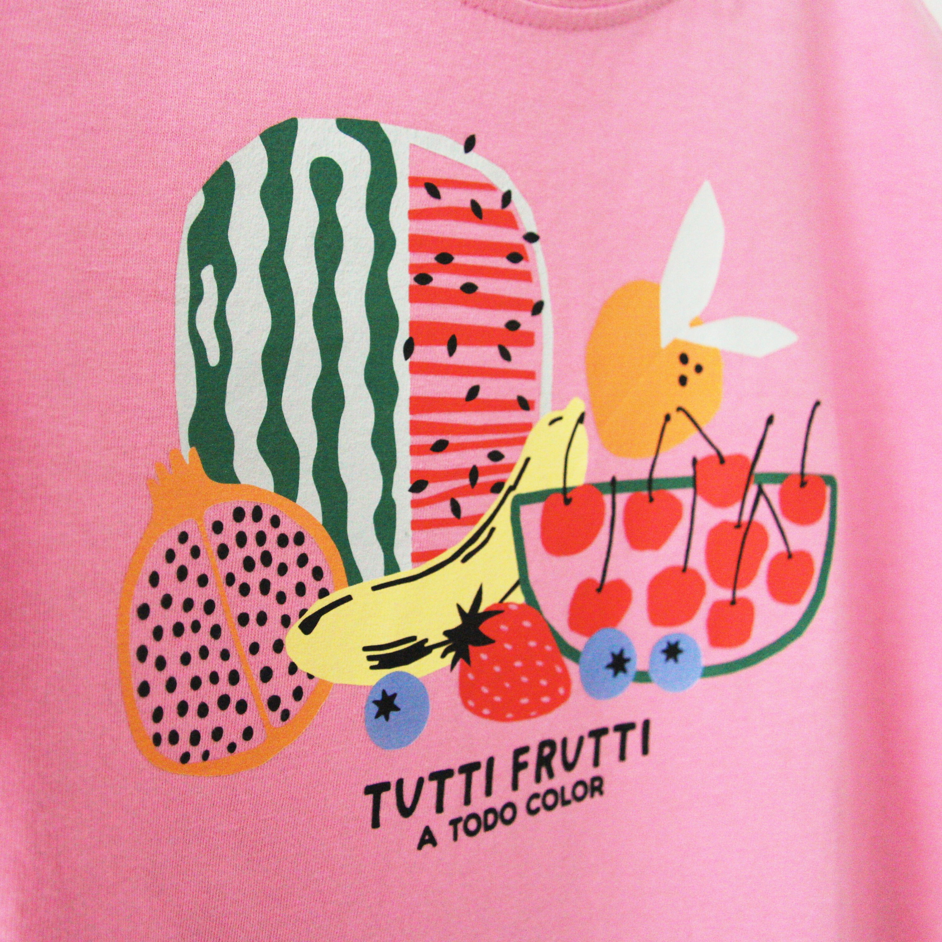 Camiseta algodón 'Tutti Frutti' – Moda divertida y colorida 4