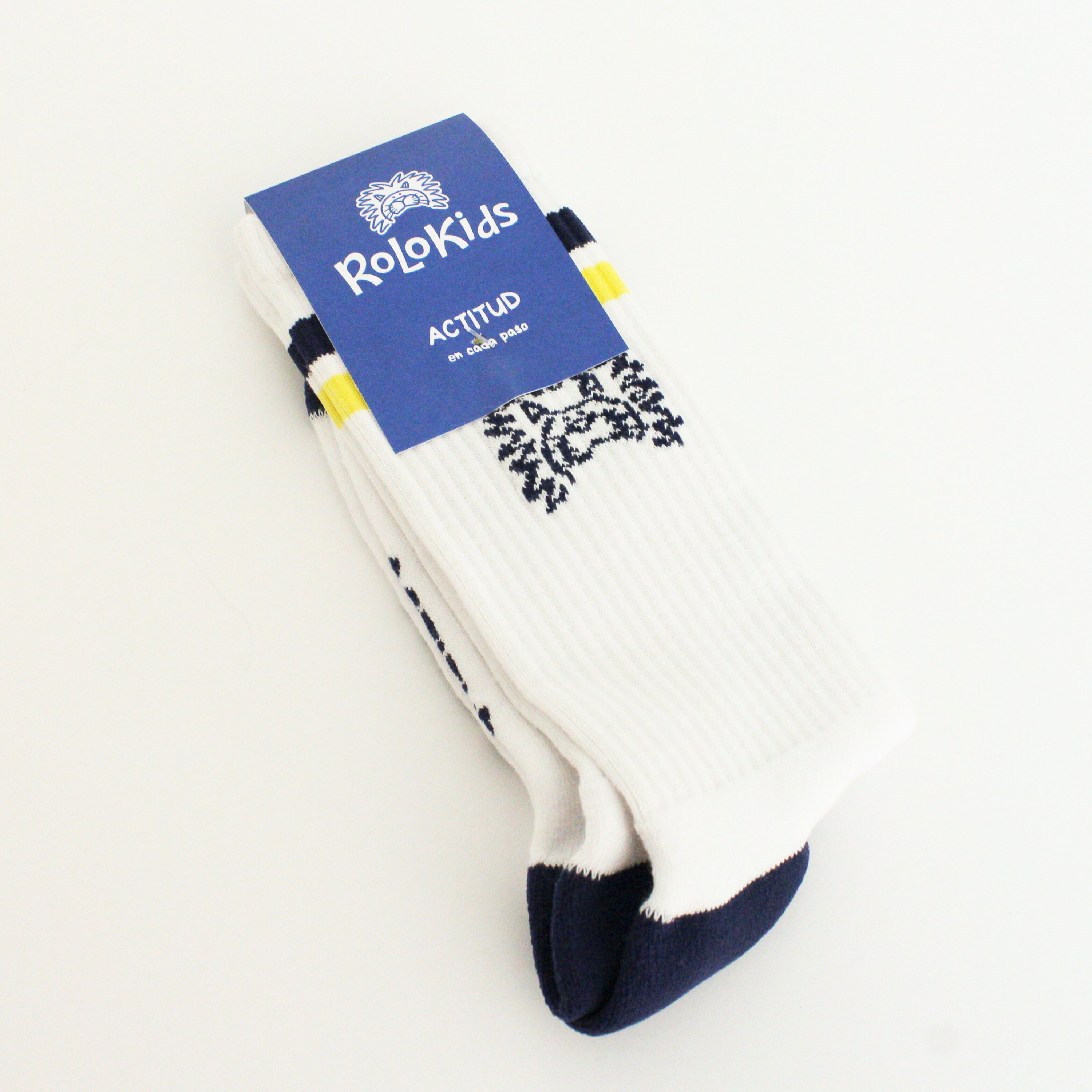 Calcetines deportivos 'Rolo Kids' adulto - Estilo retro y actitud a juego. 2