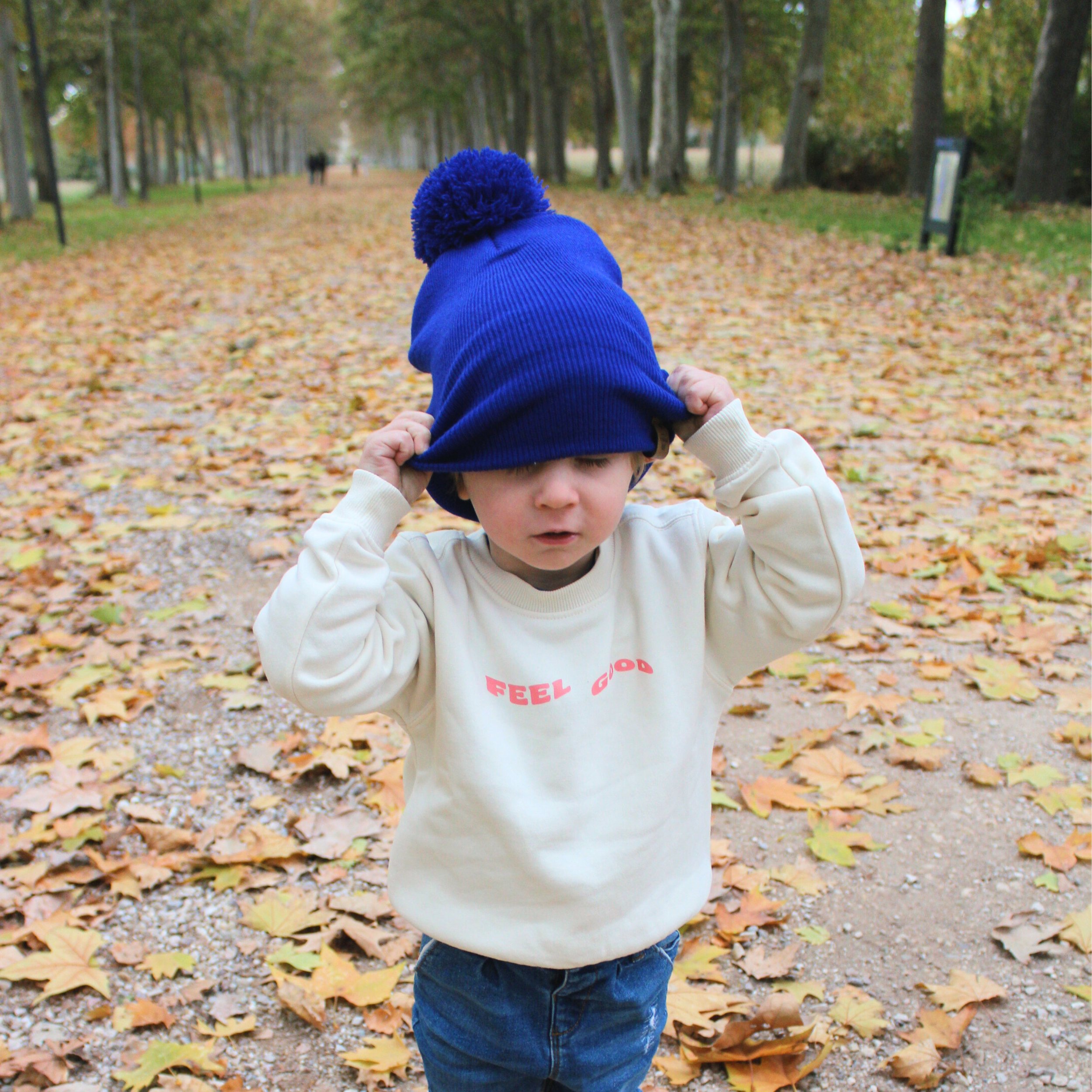 Gorro infantil invierno con pompón – Gorro cálido para niños 5