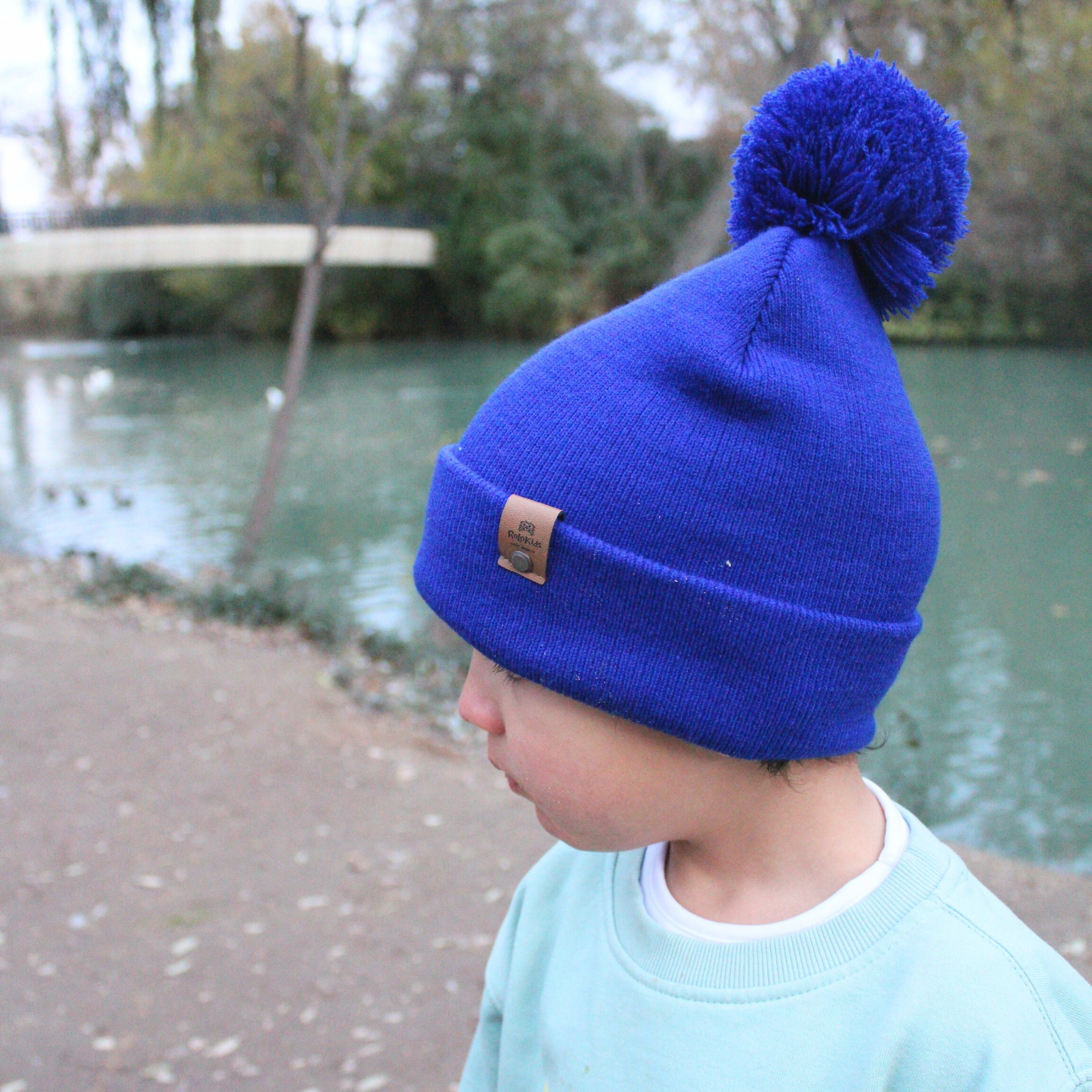 Gorro infantil invierno con pompón – Gorro cálido para niños 9