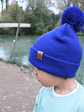 Gorro infantil invierno con pompón – Gorro cálido para niños - Miniatura 9