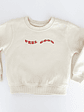 Sudadera infantil 'Feel Good' ivory – Ropa divertida para niños - Miniatura 2