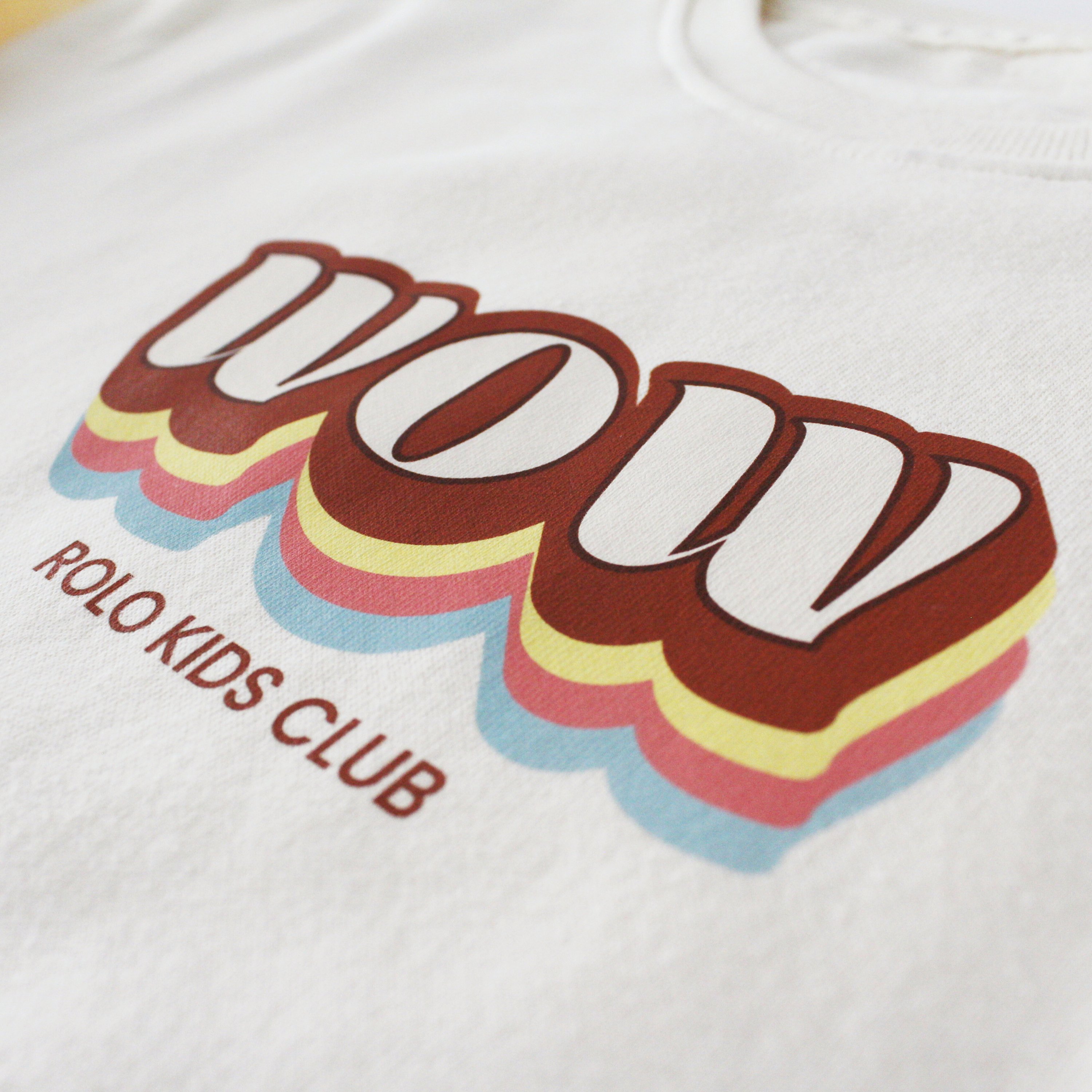 Sudadera infantil 'WOW' – Ropa divertida para niños 3