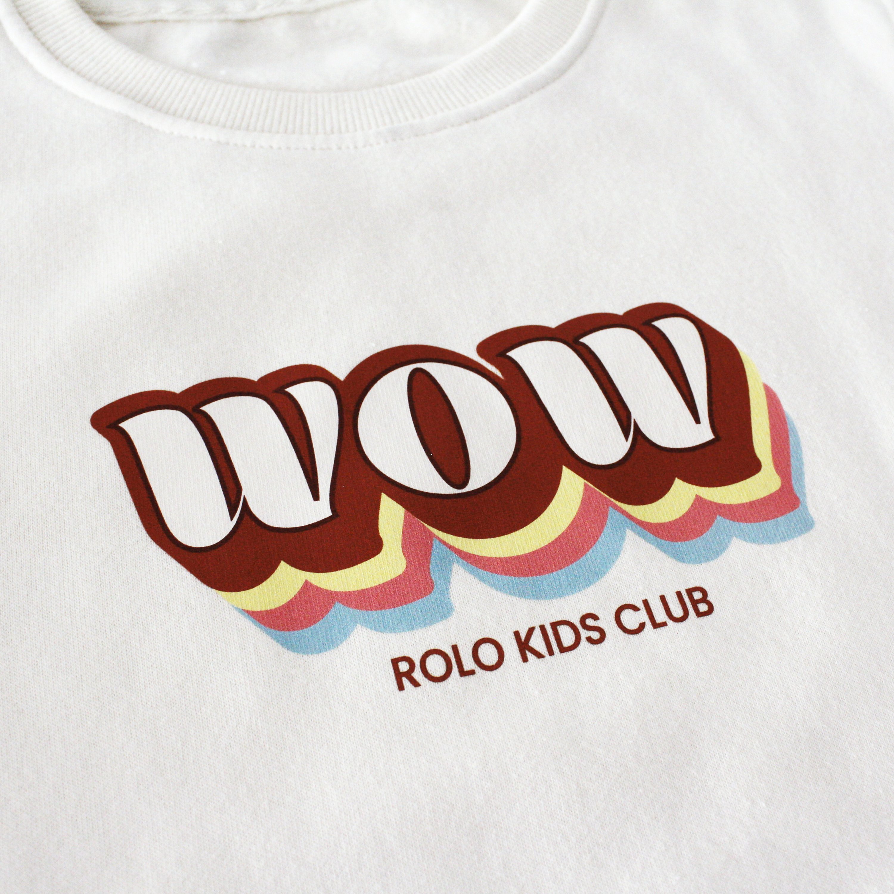 Sudadera infantil 'WOW' – Ropa divertida para niños 5