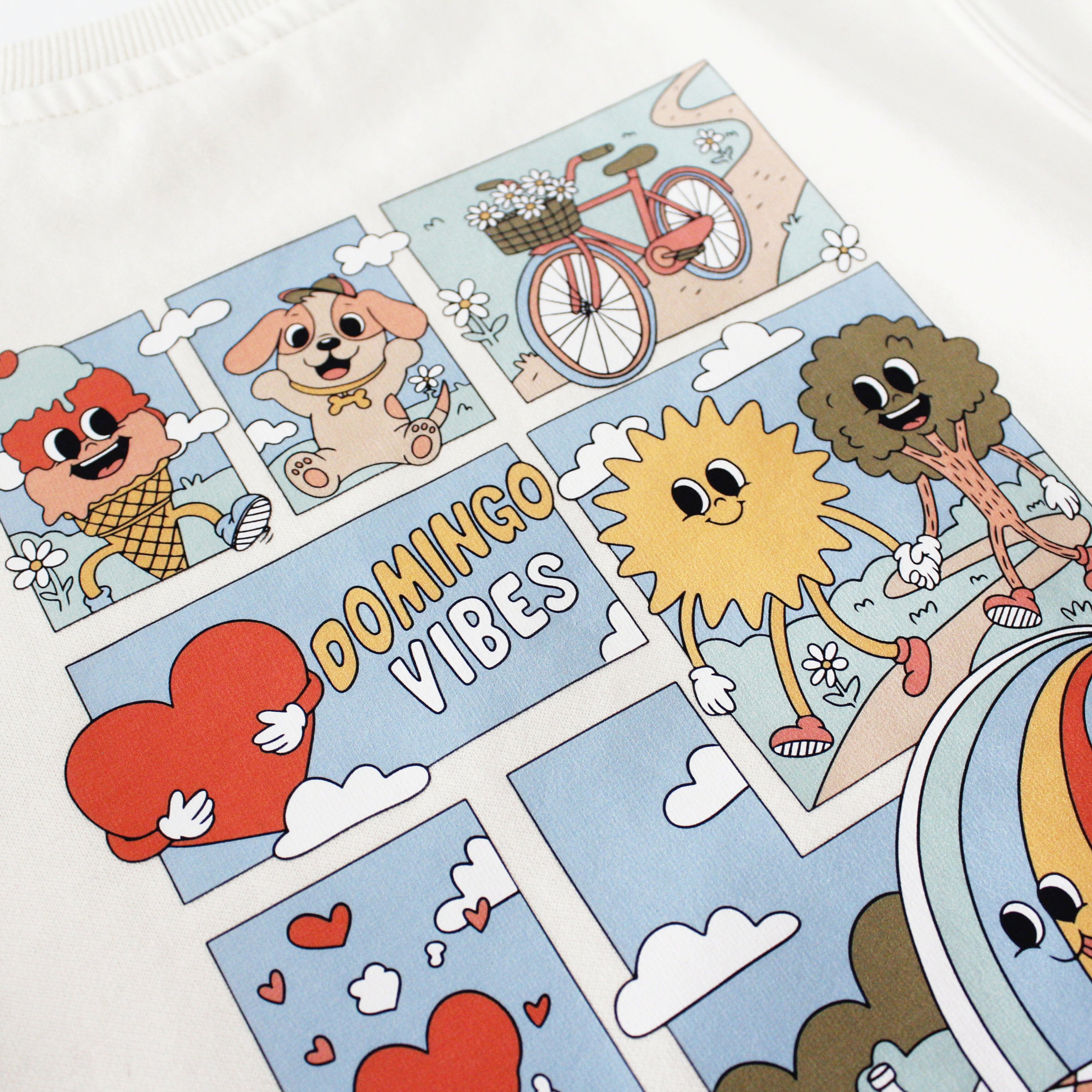 Sudadera infantil 'Domingo Vibes' – Ropa para días en familia 6